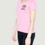 T-shirt Moschino Underwear  Rosa - Foto 3