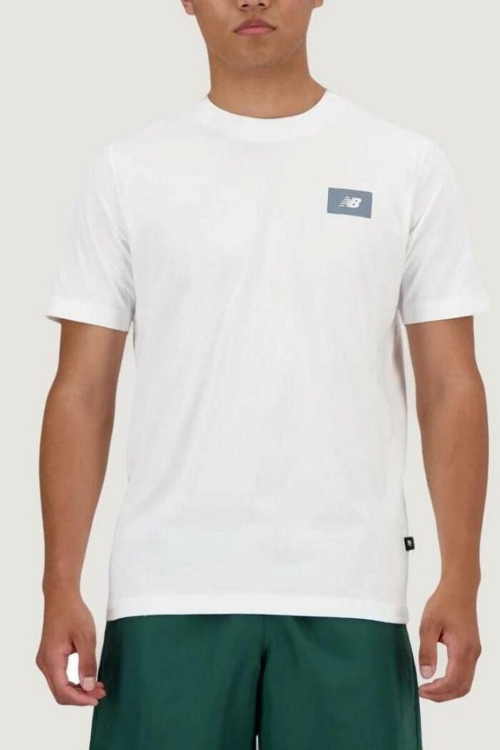 T-shirt New Balance  Bianco
