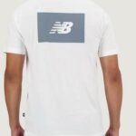 T-shirt New Balance  Bianco - Foto 2