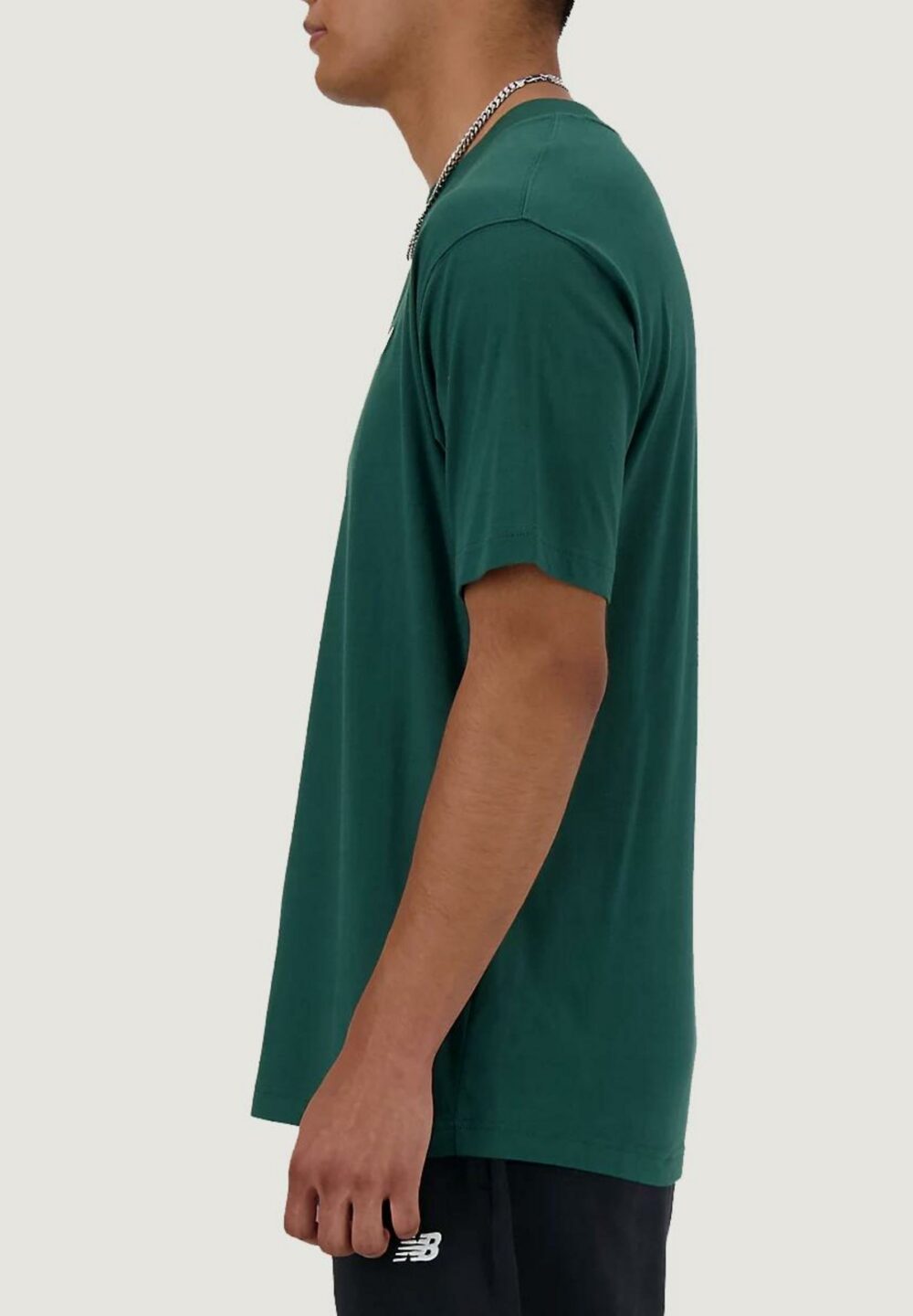 T-shirt New Balance  Verde Scuro - Foto 2