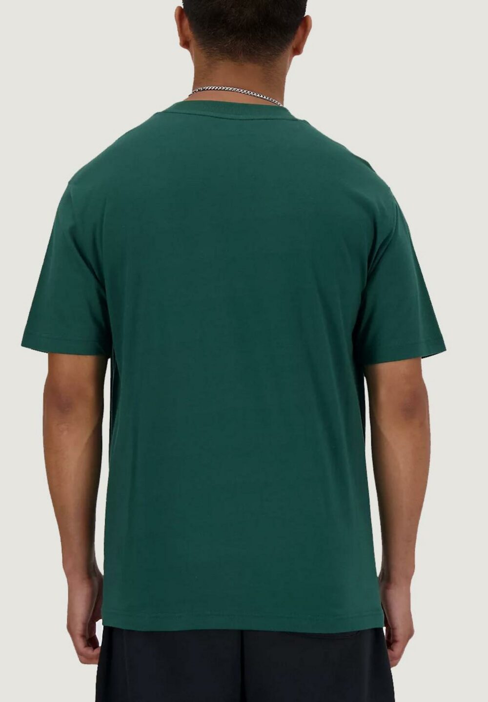 T-shirt New Balance  Verde Scuro - Foto 3