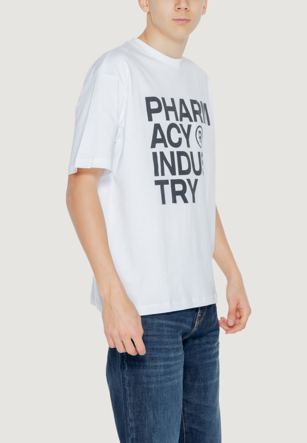 T-shirt Pharmacy  Bianco - Foto 4