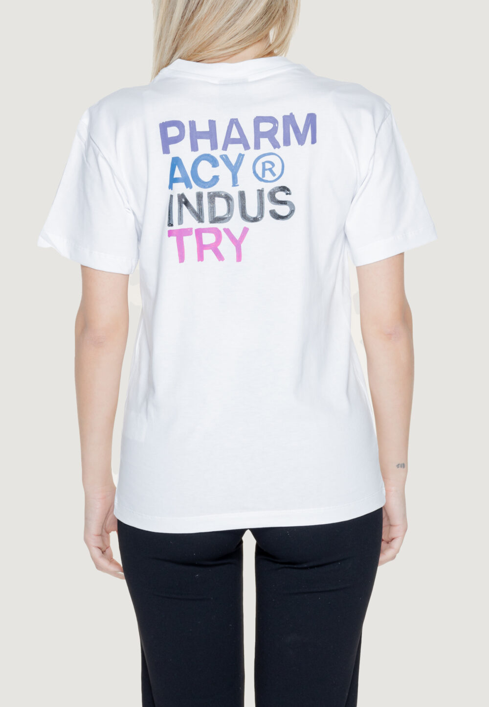 T-shirt Pharmacy  Bianco - Foto 2