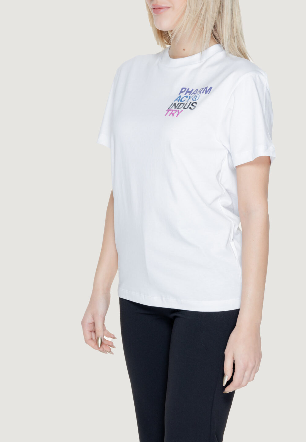 T-shirt Pharmacy  Bianco - Foto 3