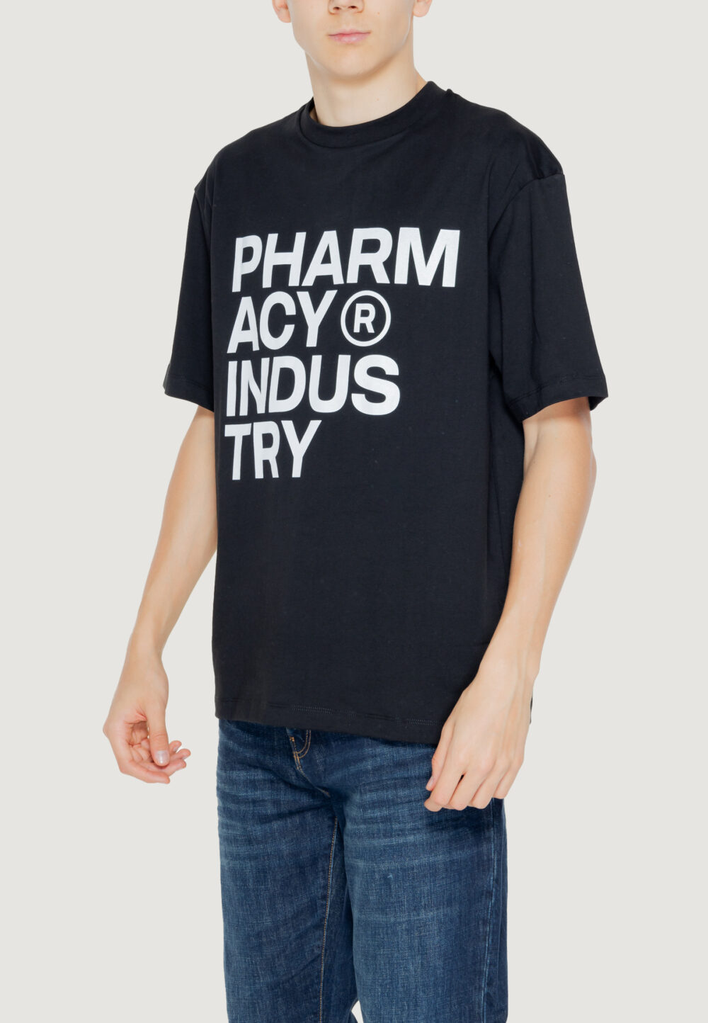 T-shirt Pharmacy  Nero - Foto 4