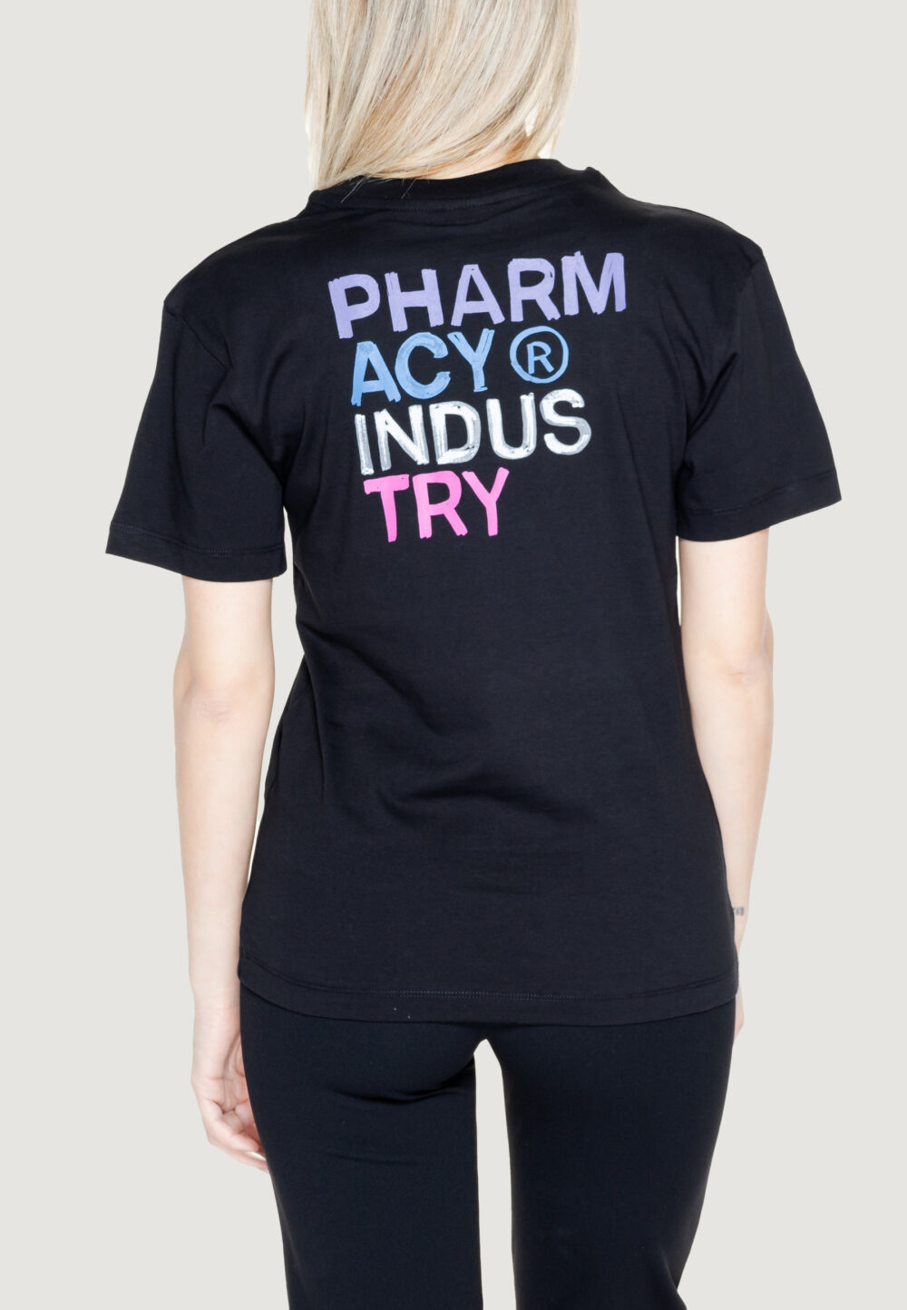 T-shirt Pharmacy  Nero - Foto 2