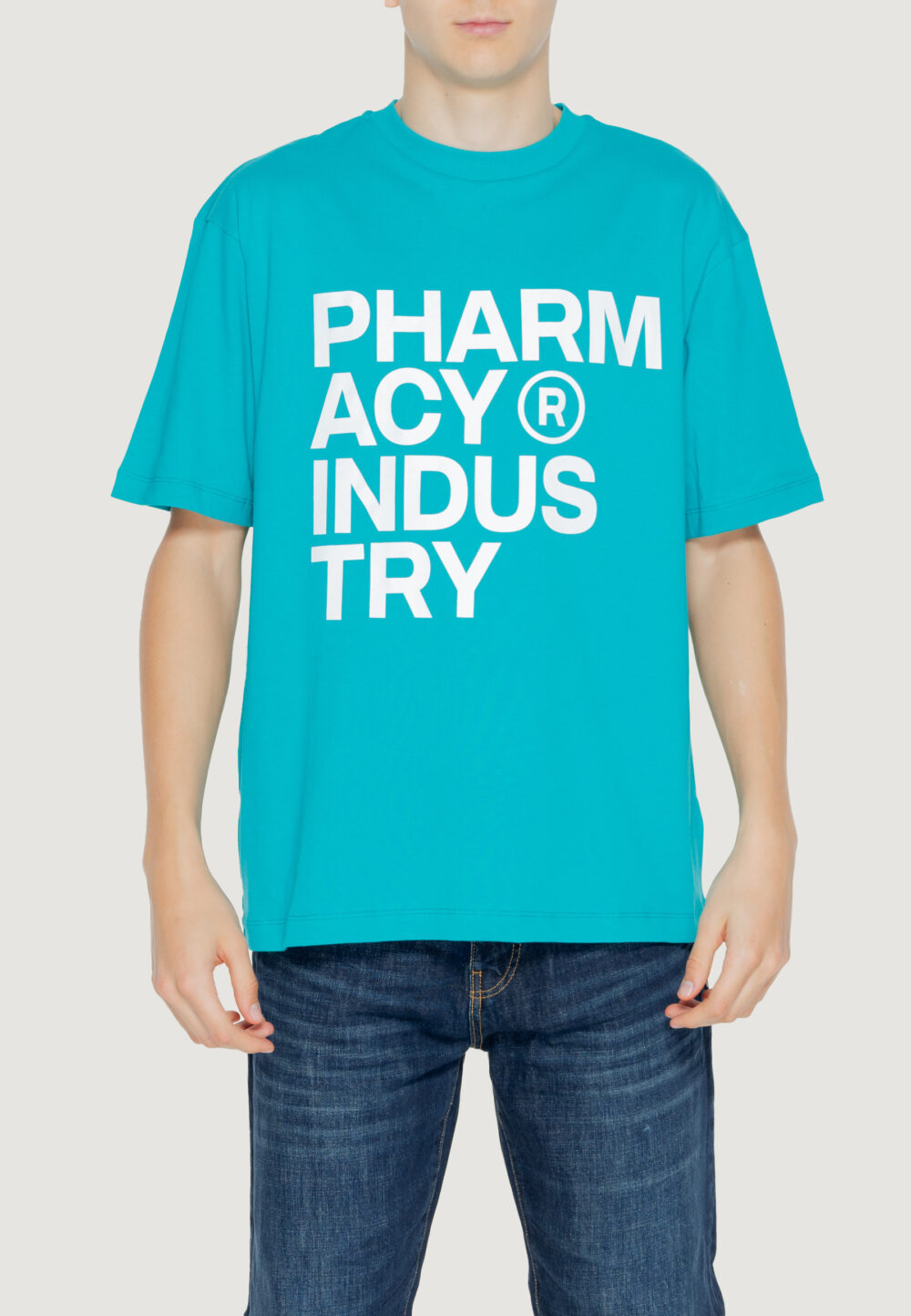 T-shirt Pharmacy  Turchese - Foto 1