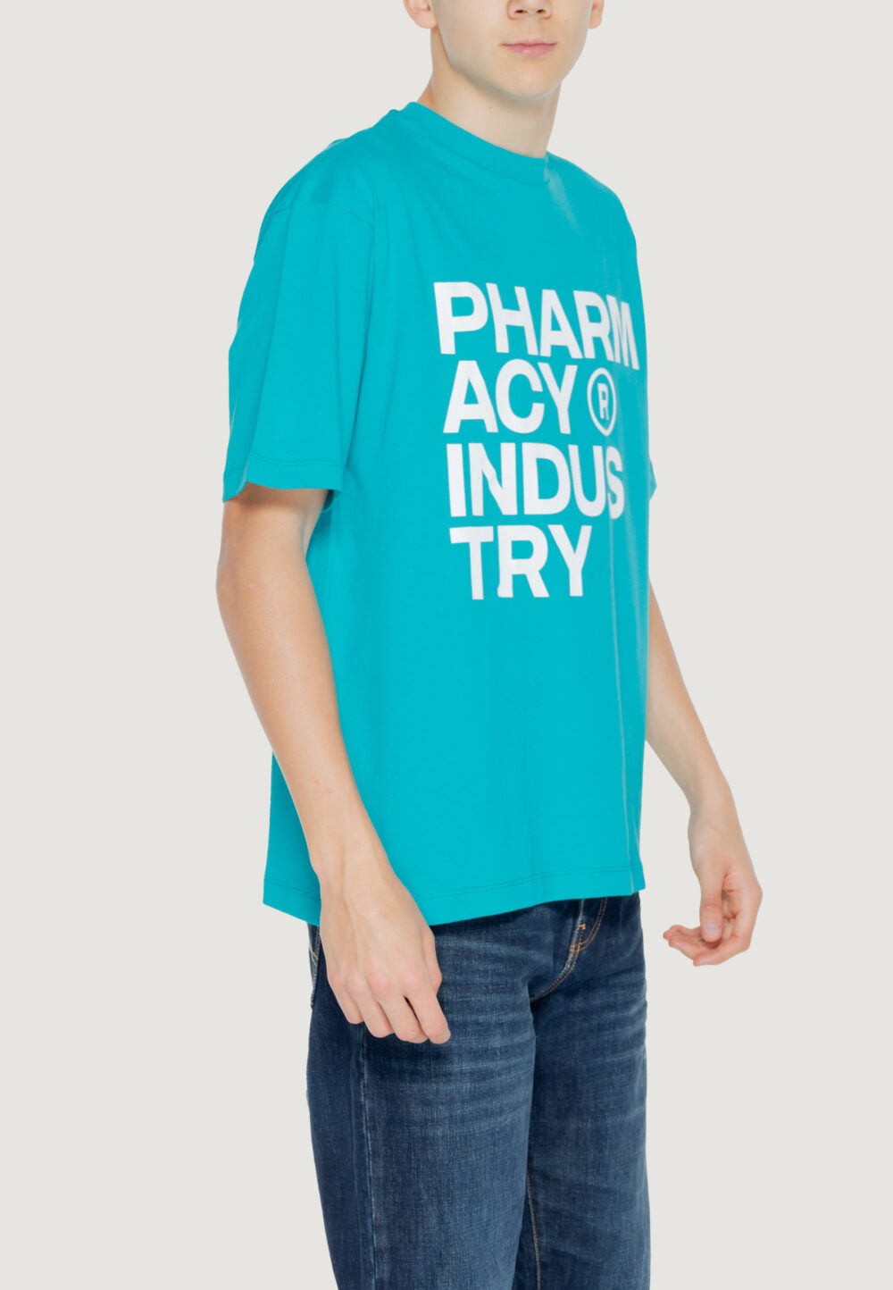 T-shirt Pharmacy  Turchese - Foto 3