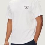 T-shirt Tommy Hilfiger Jeans REG CORP Bianco - Foto 1