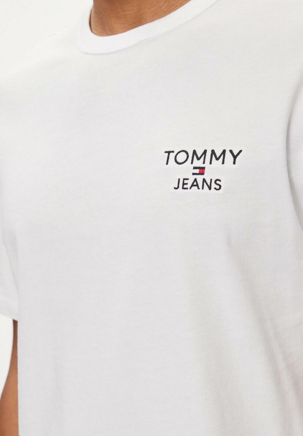 T-shirt Tommy Hilfiger Jeans REG CORP Bianco - Foto 2