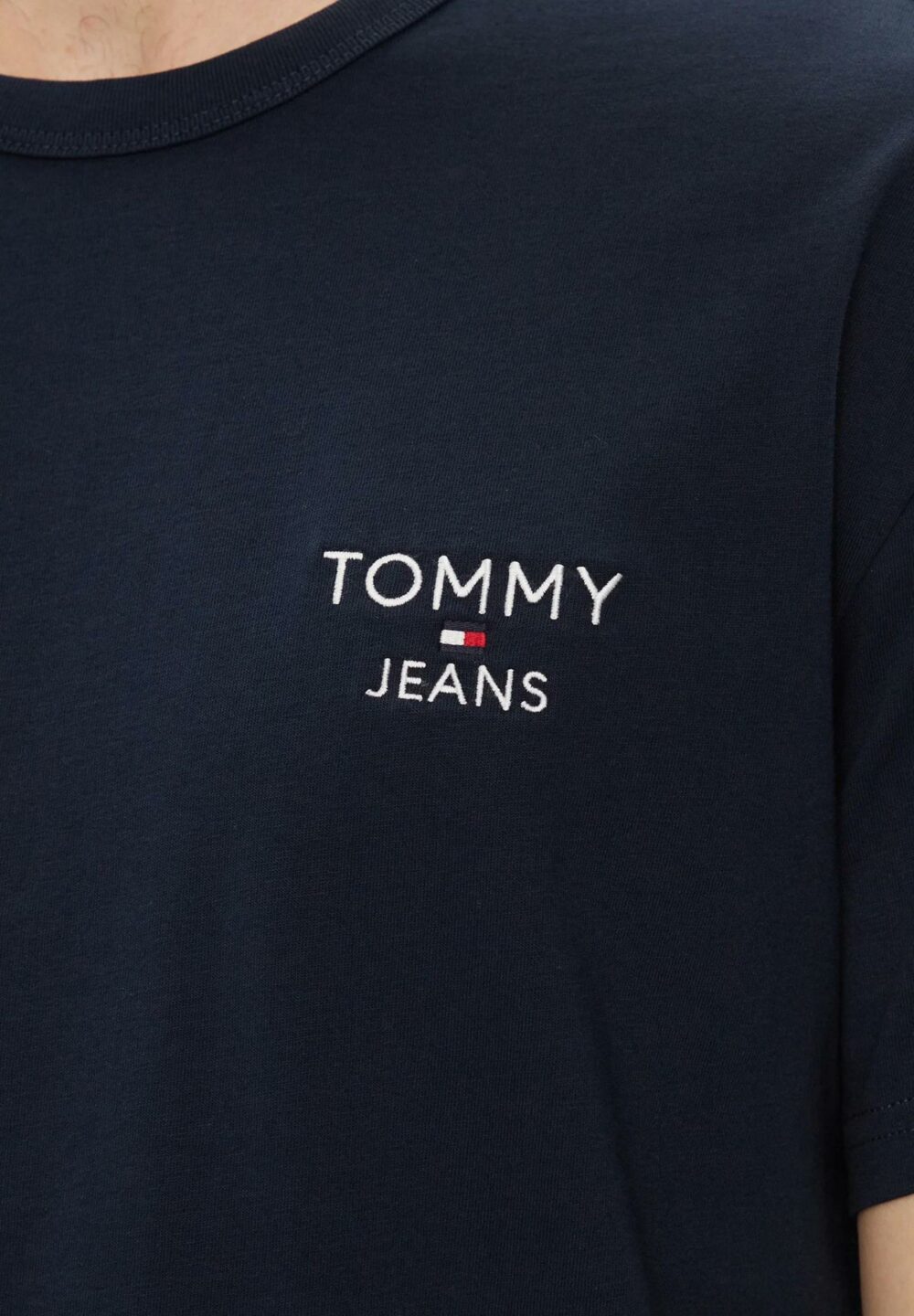 T-shirt Tommy Hilfiger Jeans REG CORP Blu - Foto 2
