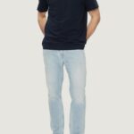T-shirt Tommy Hilfiger Jeans REG CORP Blu - Foto 5