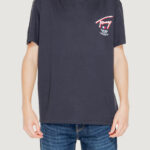 T-shirt Tommy Hilfiger Jeans REG 3D STREET Nero - Foto 1