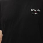 T-shirt Tommy Hilfiger Jeans REG CORP Nero - Foto 2