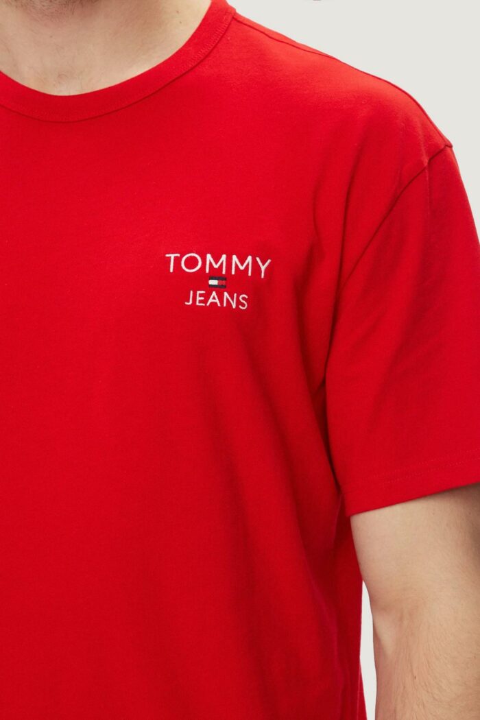 T-shirt Tommy Hilfiger REG CORP Rosso