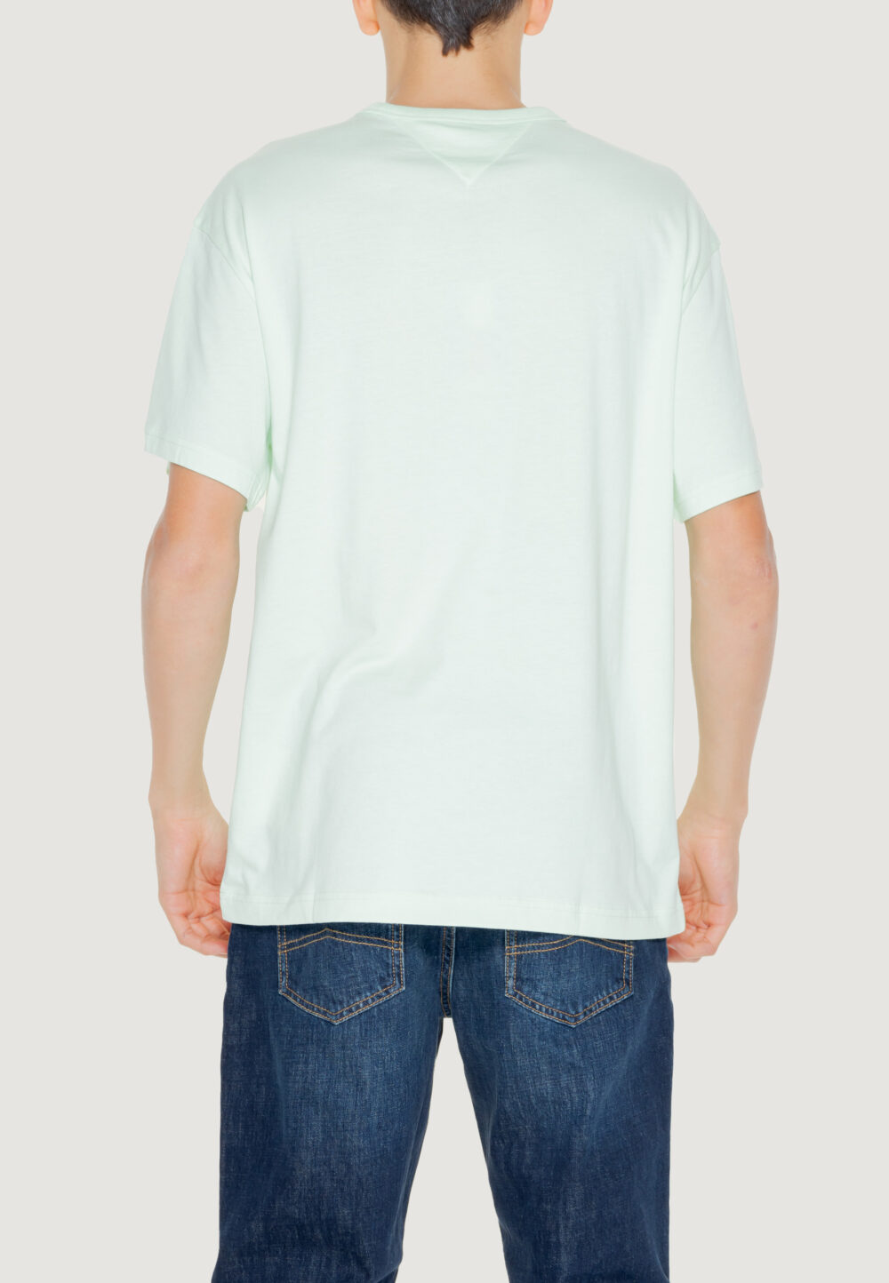 T-shirt Tommy Hilfiger Jeans REG CORP Verde - Foto 2