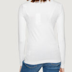 T-shirt manica lunga Guess LS RN PONY HAIR Bianco - Foto 2