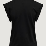 T-shirt Only ONLFILIPPA S/S DETAIL POCKET TOP JRS Nero - Foto 5