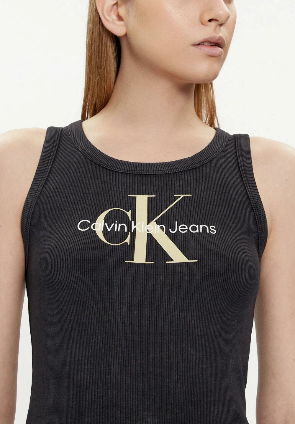Vestito corto Calvin Klein Jeans ARCHIVAL MONOLOGO Nero - Foto 2