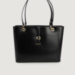 Borsa Guess KUBA NOEL TOTE Nero - Foto 1