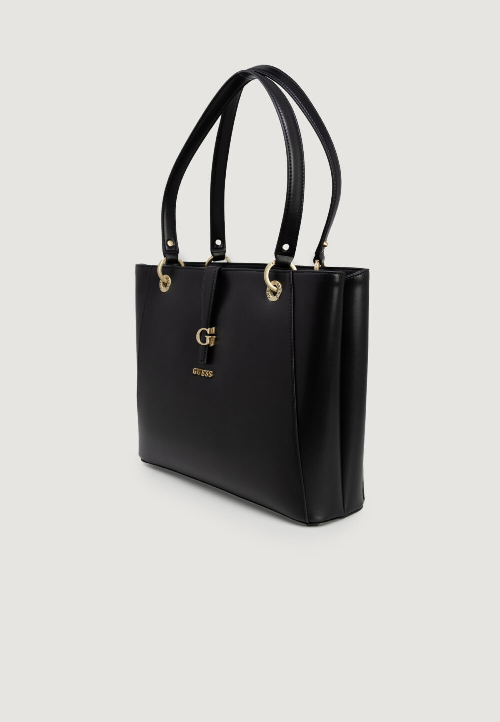 Borsa Guess KUBA NOEL TOTE Nero - Foto 2