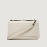 Borsa Calvin Klein Jeans SCULPTED EW FLAP W/CHAIN25 MONO Beige - Foto 4