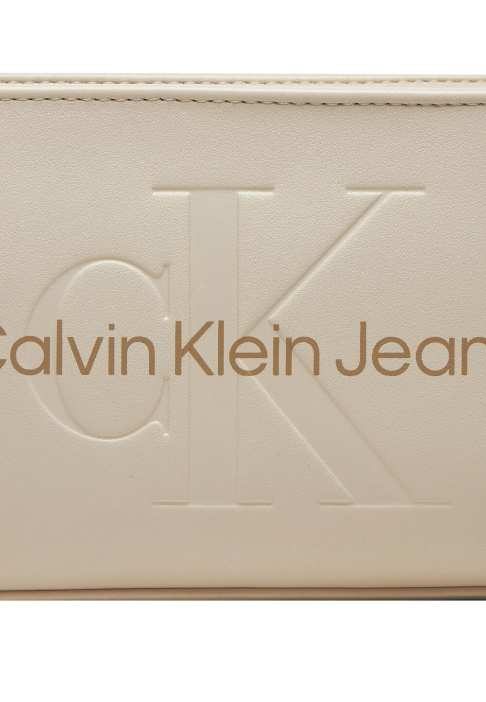 Borsa Calvin Klein Jeans SCULPTED SHOULDER POUCH25 MONO Beige chiaro - Foto 5