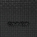 Borsa Calvin Klein Jeans CK REFINE CAMERA BAG_BRAID Nero - Foto 5