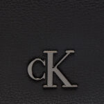 Borsa Calvin Klein Jeans MINIMAL MONOGRAM CAMERA BAG18 Nero - Foto 5