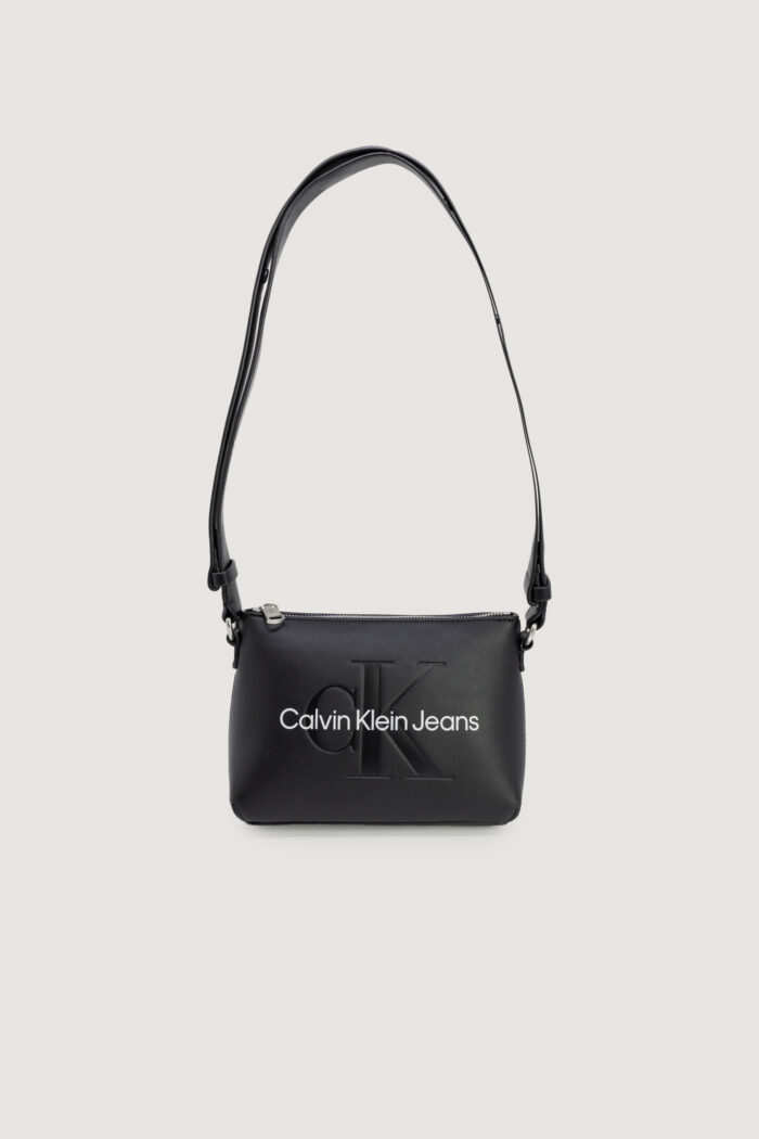 Borsa Calvin Klein SCULPTED CAMERA POUCH21 MONO Nero