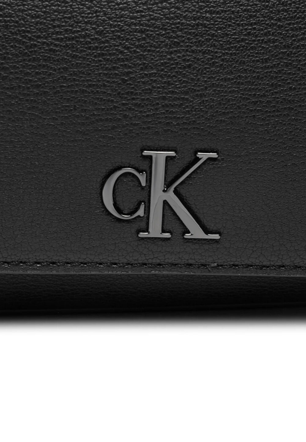 Borsa Calvin Klein MINIMAL MONOGRAM EW FLAP21 Nero - Foto 5