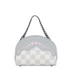 Borsa Sprayground Ai STUNNA CREAM SHARK Grigio - Foto 4