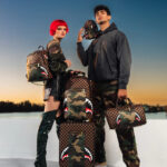 Borsa Sprayground SIP WITH CAMO ACCENT Verde - Foto 5