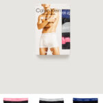Boxer Calvin Klein Underwear TRUNK 3PK Fuxia - Foto 1