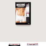 Boxer Moschino Underwear  Black-White - Foto 1