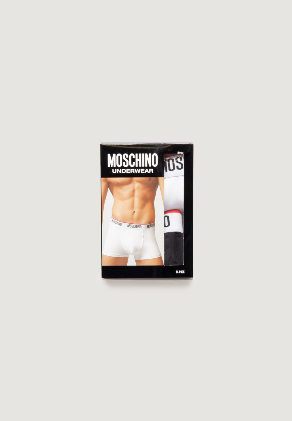 Boxer Moschino Underwear  Black-White - Foto 4