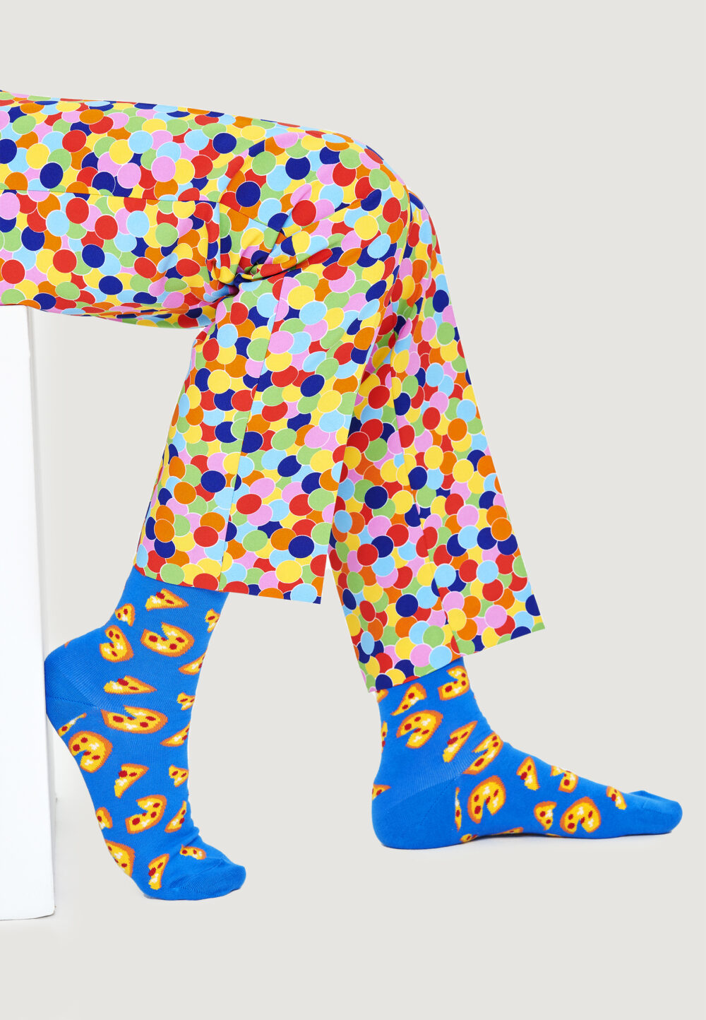 Calzini Lunghi Happy Socks UNISEX Azzurro - Foto 2