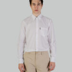 Camicia manica lunga Aquascutum ACTIVE TAILOR SHIRT Bianco - Foto 3