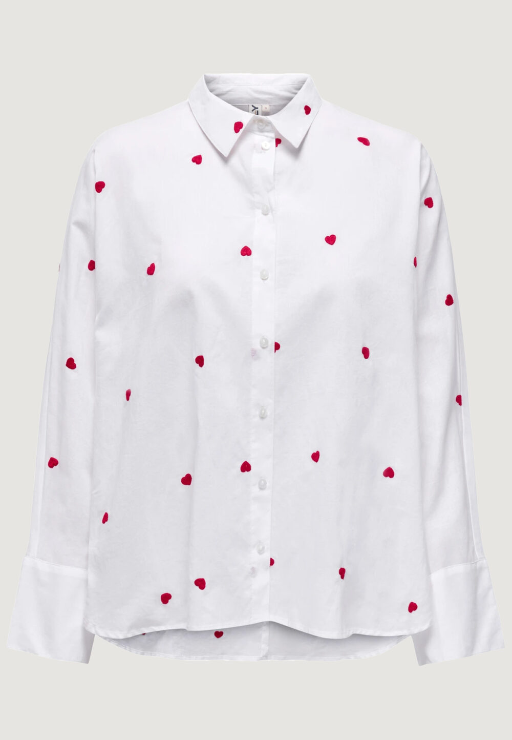 Camicia manica lunga Only Onlnew Lina Grace Ls Emb Noos Wvn Bianco - Foto 1