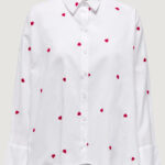 Camicia manica lunga Only Onlnew Lina Grace Ls Emb Noos Wvn Bianco - Foto 1