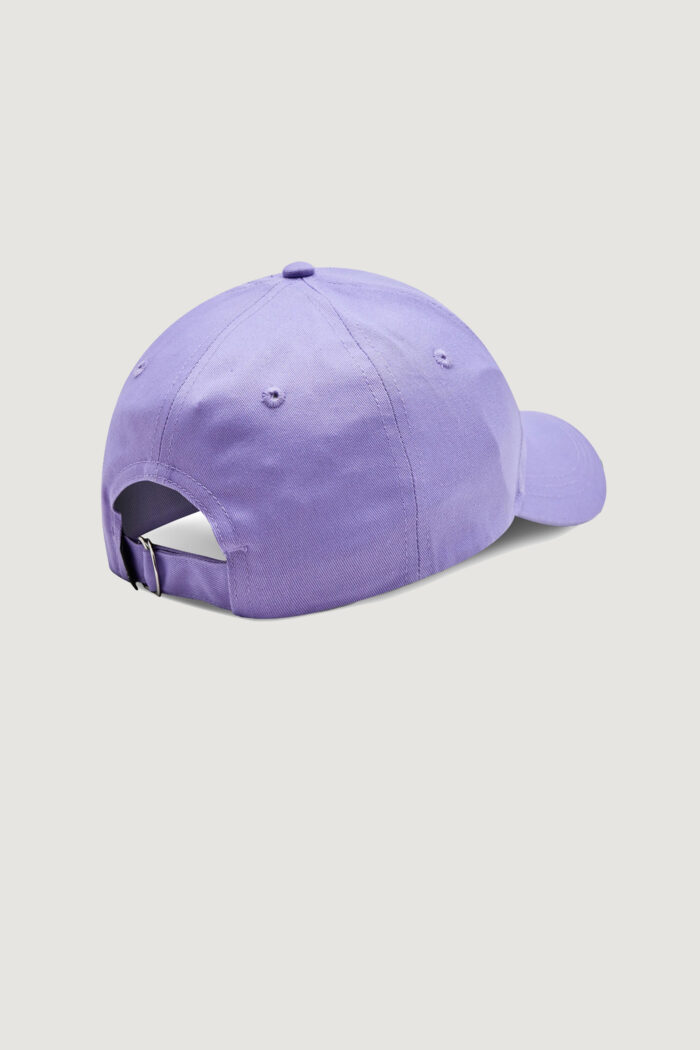 Cappello con visiera Calvin Klein MONO LOGO EMBRO CAP Lilla