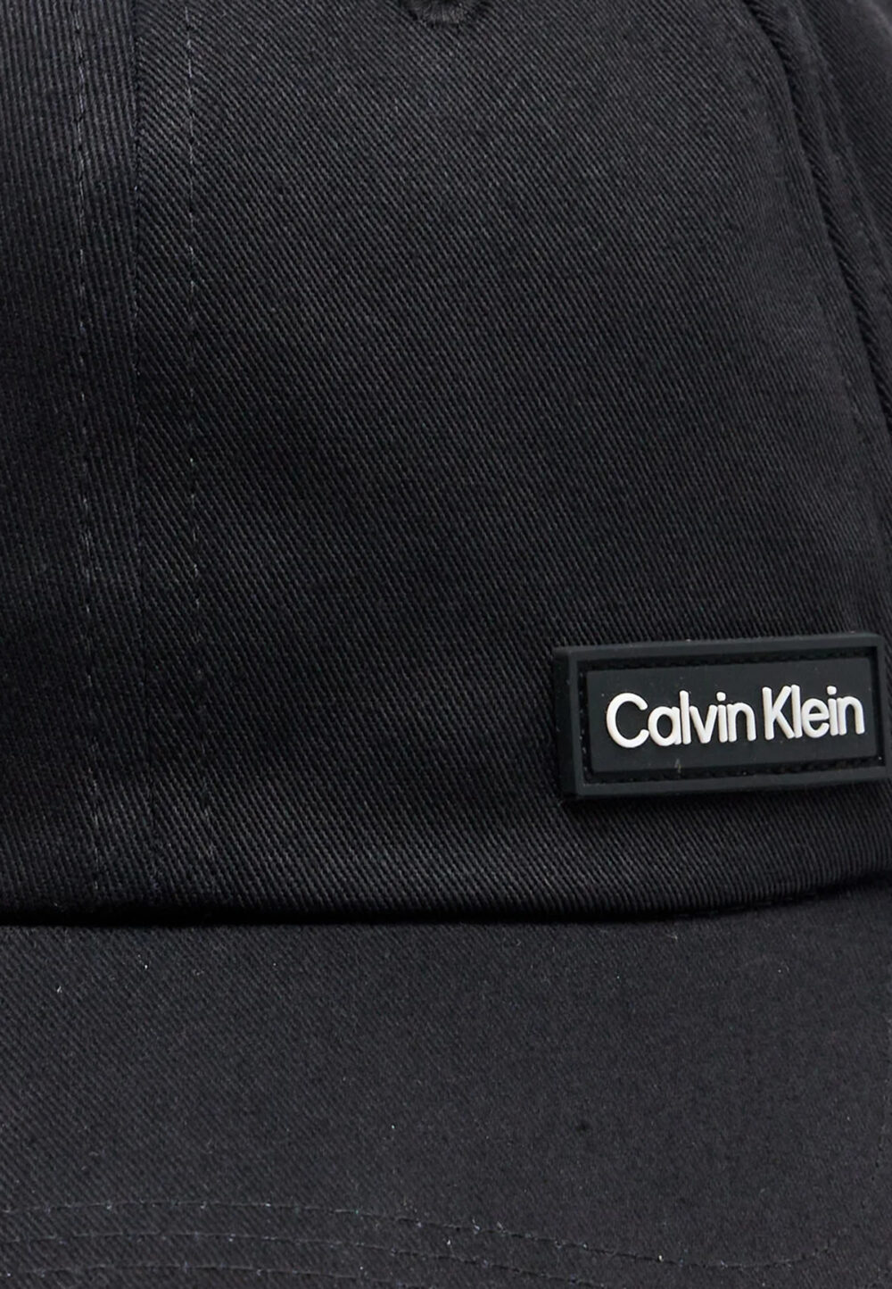 Cappello con visiera Calvin Klein ESSENTIAL PATCH BB Nero - Foto 2