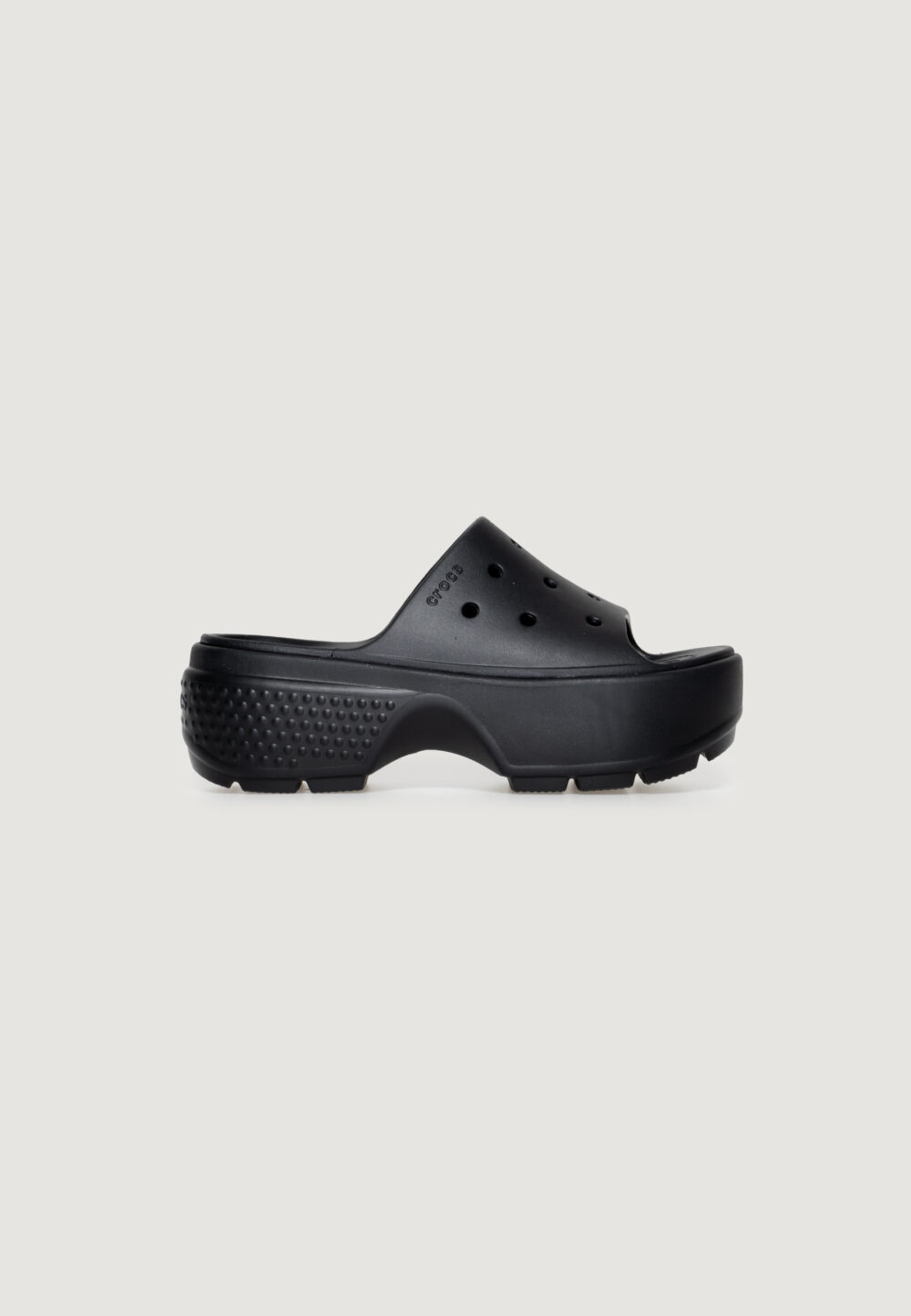 Ciabatte con fascia CROCS STOMP SLIDE Nero - Foto 1