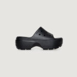 Ciabatte con fascia CROCS STOMP SLIDE Nero - Foto 1