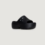 Ciabatte con fascia CROCS STOMP SLIDE Nero - Foto 2