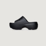 Ciabatte con fascia CROCS STOMP SLIDE Nero - Foto 3