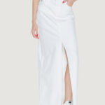 Gonna lunga Tommy Hilfiger Jeans CLAIRE HGH MAXI Bianco - Foto 1