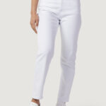 Jeans mom Only ONLEMILY STRETCH HW ST AK DNM CRO790NOOS Bianco - Foto 1