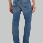 Jeans Tapered Replay GROVER Blu - Foto 3