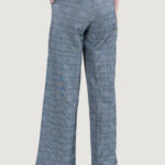 Pantaloni a palazzo Jacqueline de Yong JDYGEGGO MIA LONG CHECK PANT JRS Nero - Foto 4